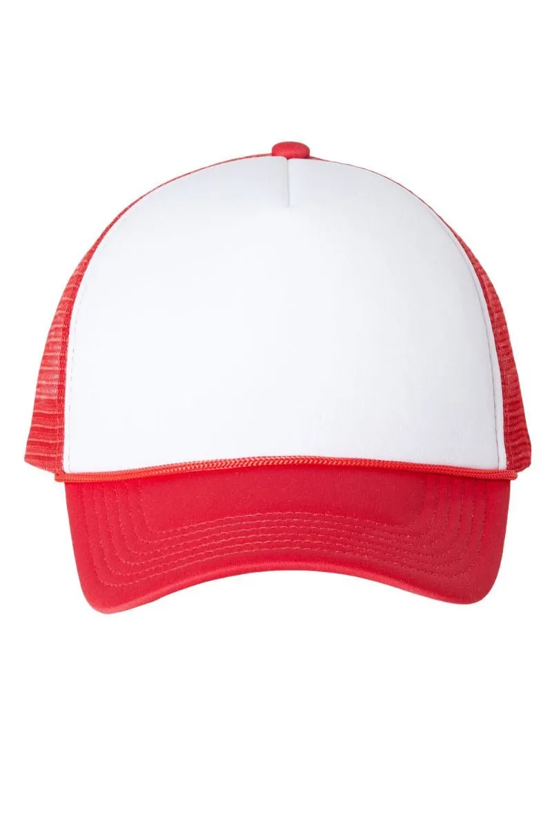 Full Of Love Foam Mesh Back Trucker Cap