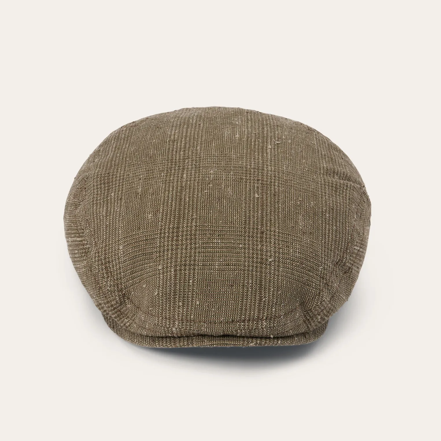 Glen Check Linen/Silk Kent Cap