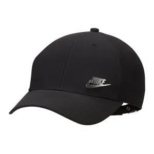 Nike Essential Black Cap with Adjustable Buckle and Breathable Design