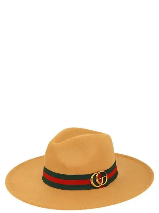 One Hat, Endless Charm with Stripe Band Fedora Hat